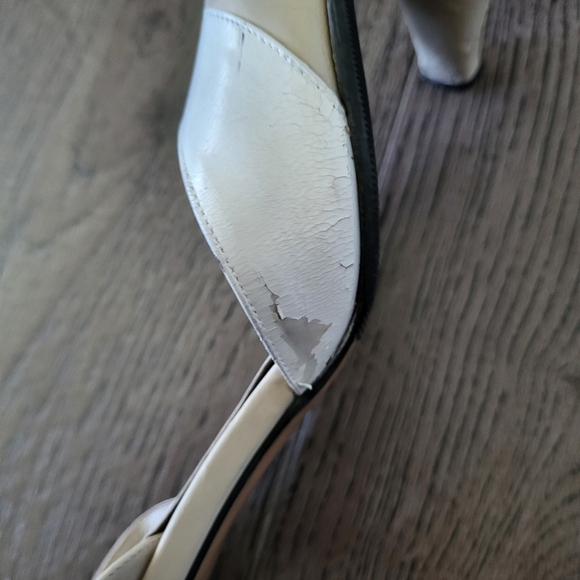 Salvatore Ferragamo mules kitten heels 5 5.5 vintage - Picture 8 of 11